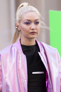 Dreharbeiten mit Gigi Hadid in New York