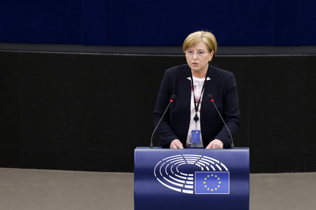 Plenartagung im EU-Parlament in Straßburg