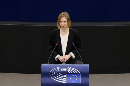 Plenartagung im EU-Parlament in Straßburg