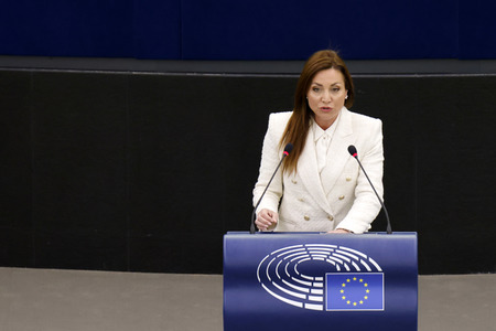 Plenartagung im EU-Parlament in Straßburg