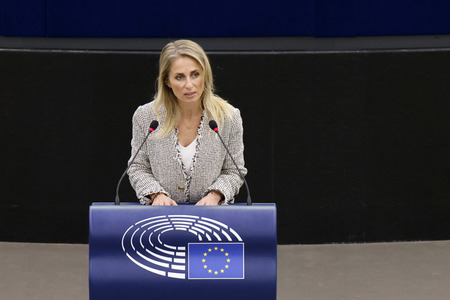 Plenartagung im EU-Parlament in Straßburg