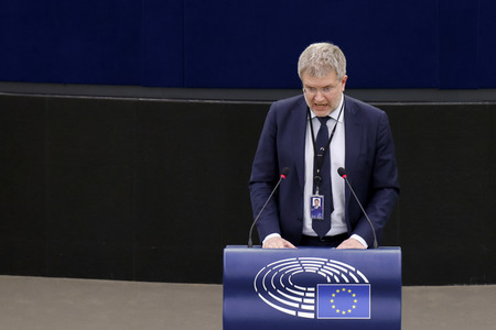 Plenartagung im EU-Parlament in Straßburg