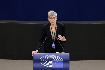 Plenartagung im EU-Parlament in Straßburg