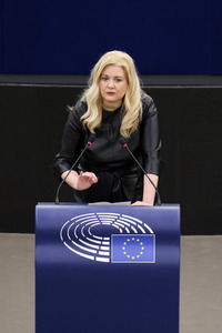 Plenartagung im EU-Parlament in Straßburg