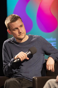 Tobias Schlegl auf der lit.Cologne 2022 in Köln