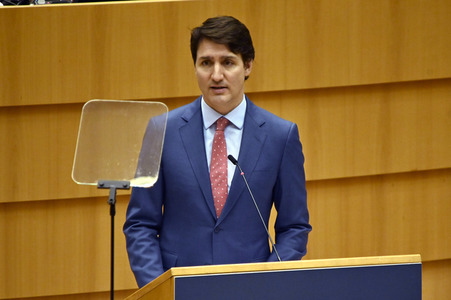 Plenartagung im EU-Parlament in Brüssel