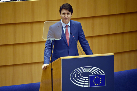 Plenartagung im EU-Parlament in Brüssel