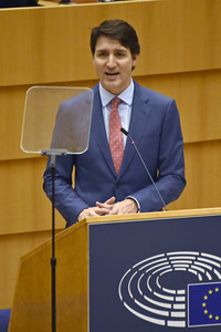 Plenartagung im EU-Parlament in Brüssel