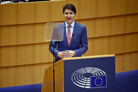 Plenartagung im EU-Parlament in Brüssel
