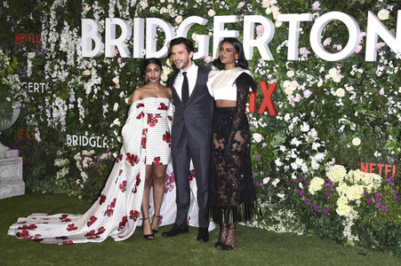 Season 2 Premiere von 'Bridgerton' in London