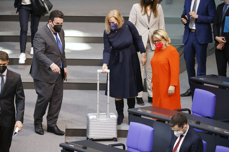 24. Sitzung des Deutschen Bundestages in Berlin