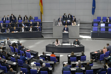 24. Sitzung des Deutschen Bundestages in Berlin