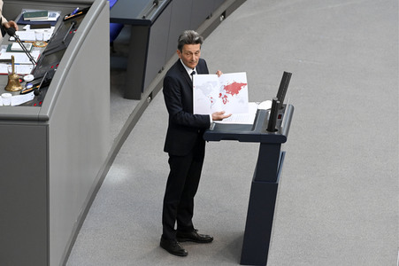 24. Sitzung des Deutschen Bundestages in Berlin