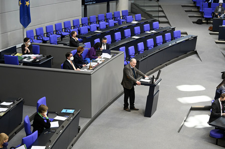 24. Sitzung des Deutschen Bundestages in Berlin
