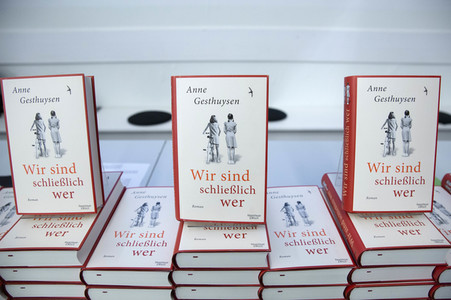 Anne Gesthuysen auf der lit.Cologne 2022 in Köln