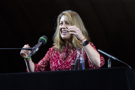 Anne Gesthuysen auf der lit.Cologne 2022 in Köln