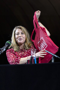 Anne Gesthuysen auf der lit.Cologne 2022 in Köln