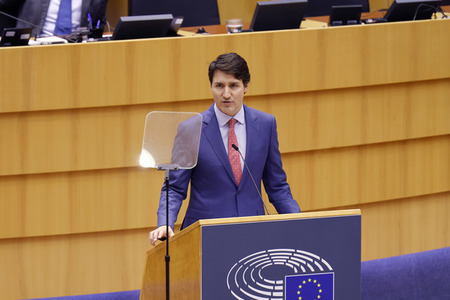 Plenartagung im EU-Parlament in Brüssel