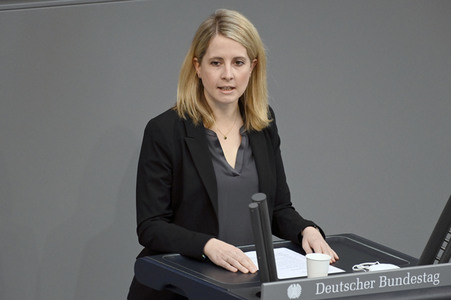 25. Sitzung des Deutschen Bundestages in Berlin