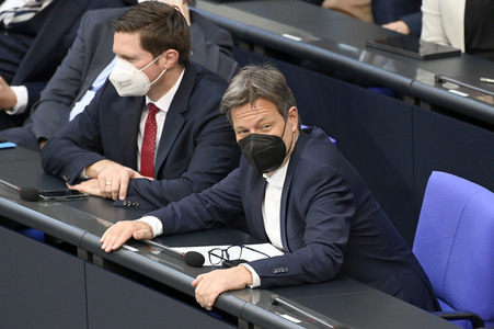 25. Sitzung des Deutschen Bundestages in Berlin