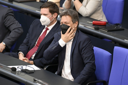 25. Sitzung des Deutschen Bundestages in Berlin
