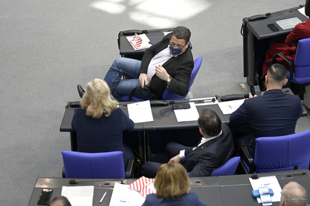 26. Sitzung des Deutschen Bundestages in Berlin