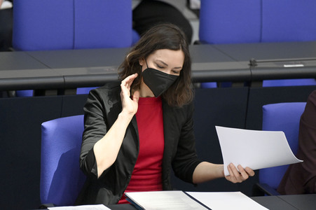 26. Sitzung des Deutschen Bundestages in Berlin