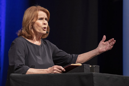 Senta Berger auf der lit.Cologne 2022 in Köln