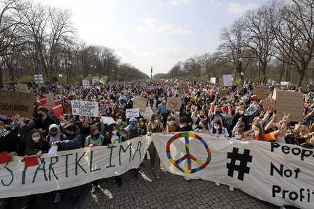 Globaler Klimastreik in Berlin