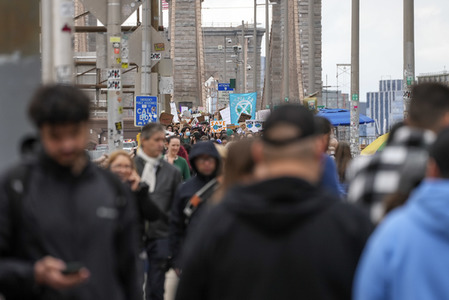 Globaler Klimastreik in New York