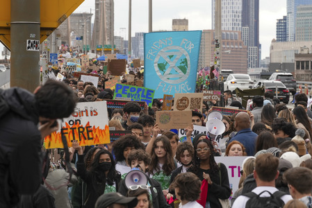 Globaler Klimastreik in New York
