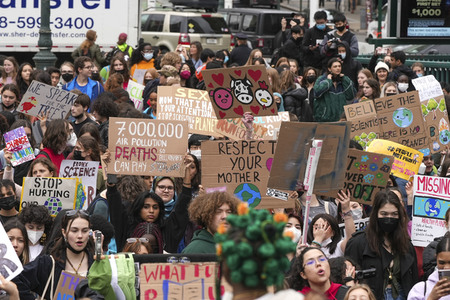 Globaler Klimastreik in New York
