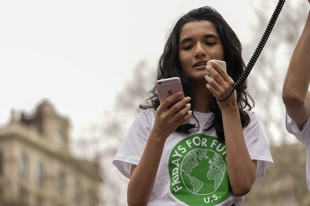 Globaler Klimastreik in New York