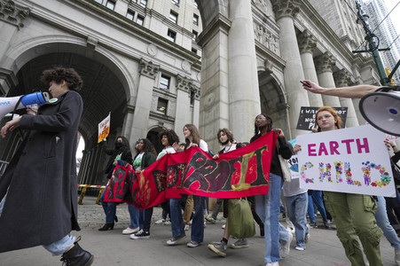 Globaler Klimastreik in New York