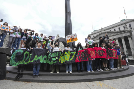 Globaler Klimastreik in New York