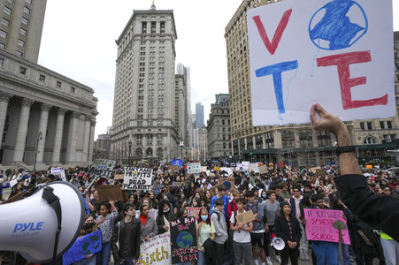 Globaler Klimastreik in New York