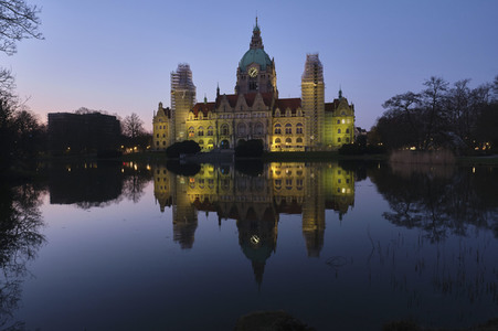 Das Neue Rathaus in Hannover