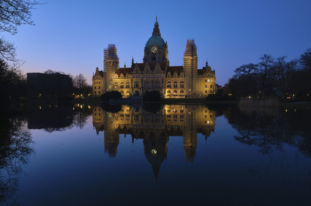 Das Neue Rathaus in Hannover