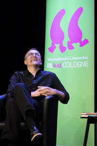 Bärbel Schäfer und Daniel Schreiber auf der lit.Cologne 2022 in Köln