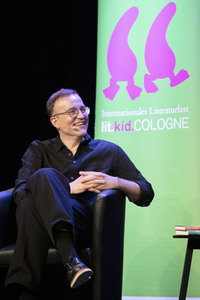 Bärbel Schäfer und Daniel Schreiber auf der lit.Cologne 2022 in Köln