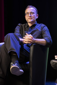 Bärbel Schäfer und Daniel Schreiber auf der lit.Cologne 2022 in Köln