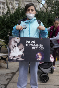 Abtreibungsgegner-Demo in New York