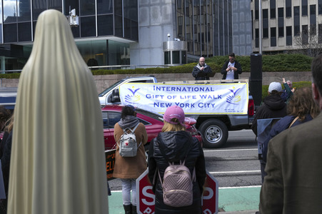 Abtreibungsgegner-Demo in New York