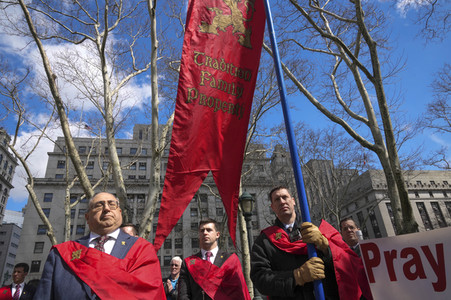 Abtreibungsgegner-Demo in New York