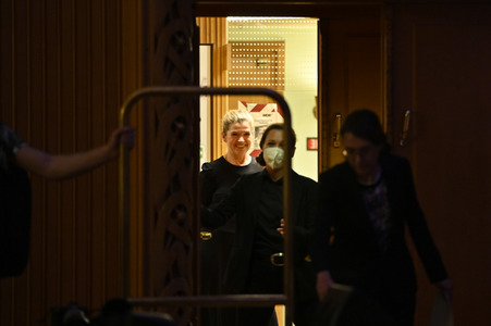 Anke Engelke und Carolin Emcke auf der lit.Cologne 2022 in Köln