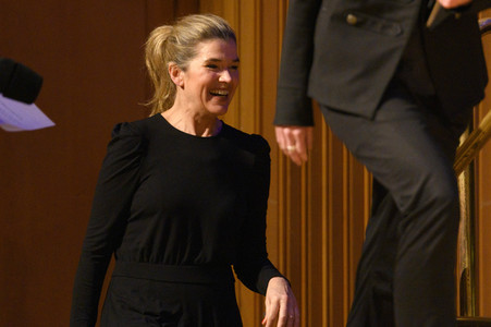 Anke Engelke und Carolin Emcke auf der lit.Cologne 2022 in Köln