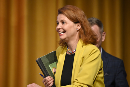 Annette Frier und Michael Kessler auf der lit.Cologne 2022 in Köln