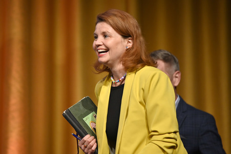 Annette Frier und Michael Kessler auf der lit.Cologne 2022 in Köln