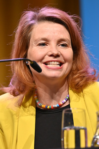 Annette Frier und Michael Kessler auf der lit.Cologne 2022 in Köln