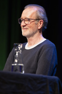 Claudia Michelsen, Justus Maier und Peter Lohmeyer auf der lit.Cologne 2022 in Köln